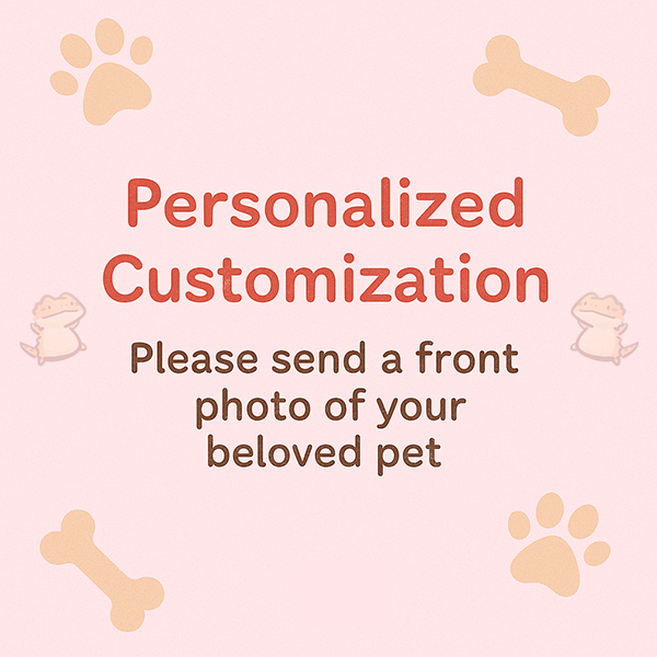 Custom Bearded Dragon Bobblehead, Personalized Pet Shaking Ornament, Desk & Home Decor, Car Accessory, Pet Lover Gift